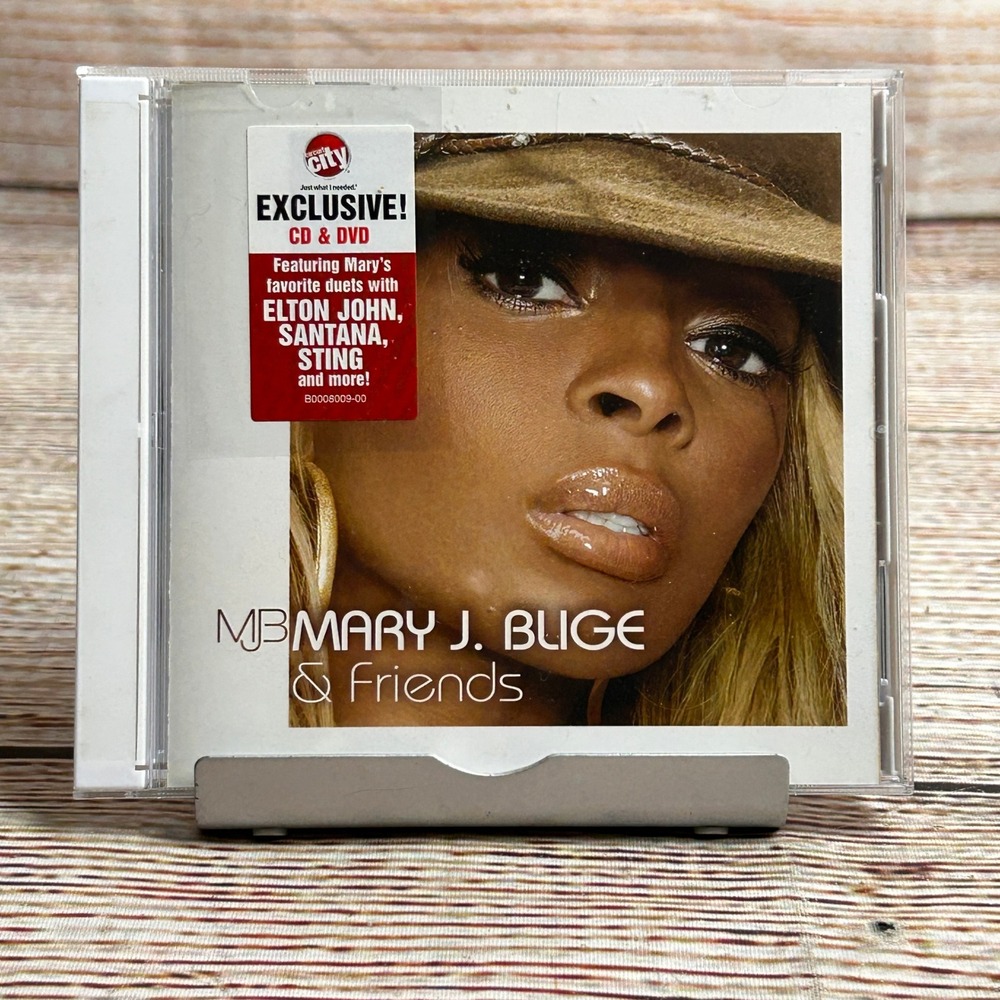Mary J. Blige & Friends CD DVD Circuit City Exclusive Sting Santana
